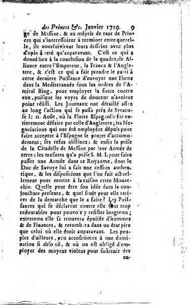 La clef du cabinet des princes de l'Europe ou recueil historique et politique sur les matières du tems