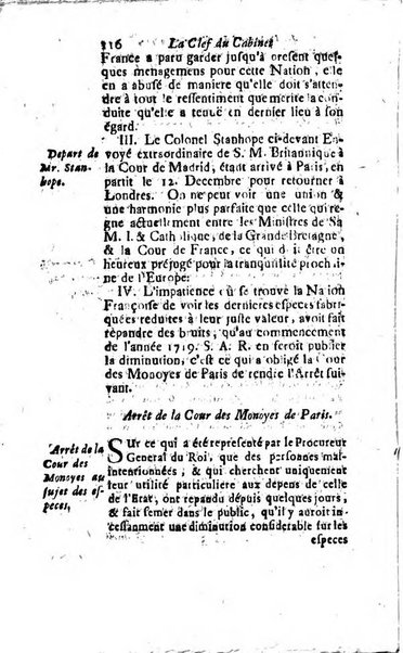 La clef du cabinet des princes de l'Europe ou recueil historique et politique sur les matières du tems