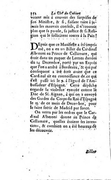 La clef du cabinet des princes de l'Europe ou recueil historique et politique sur les matières du tems