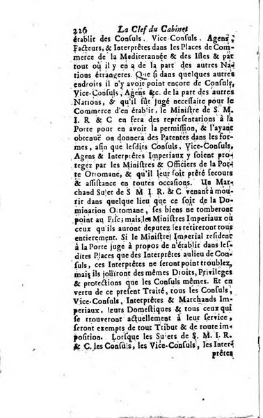 La clef du cabinet des princes de l'Europe ou recueil historique et politique sur les matières du tems