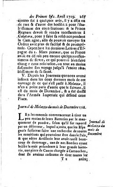 La clef du cabinet des princes de l'Europe ou recueil historique et politique sur les matières du tems