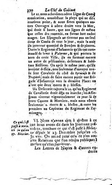 La clef du cabinet des princes de l'Europe ou recueil historique et politique sur les matières du tems