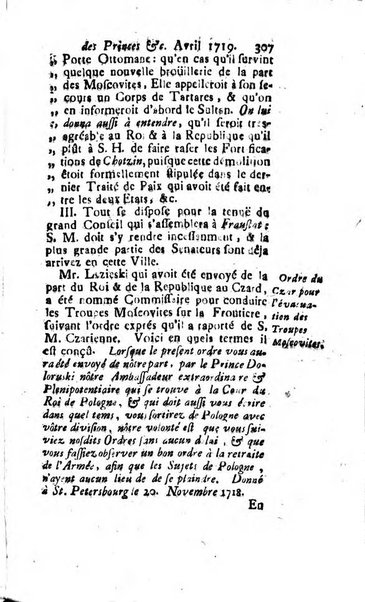 La clef du cabinet des princes de l'Europe ou recueil historique et politique sur les matières du tems