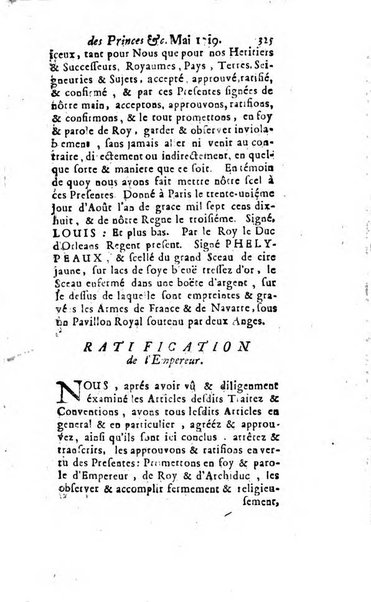 La clef du cabinet des princes de l'Europe ou recueil historique et politique sur les matières du tems