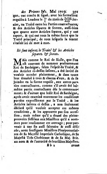 La clef du cabinet des princes de l'Europe ou recueil historique et politique sur les matières du tems