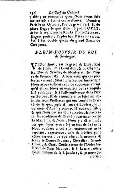 La clef du cabinet des princes de l'Europe ou recueil historique et politique sur les matières du tems