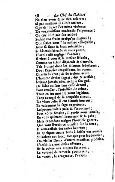 La clef du cabinet des princes de l'Europe ou recueil historique et politique sur les matières du tems