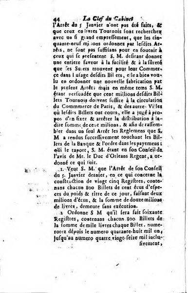 La clef du cabinet des princes de l'Europe ou recueil historique et politique sur les matières du tems