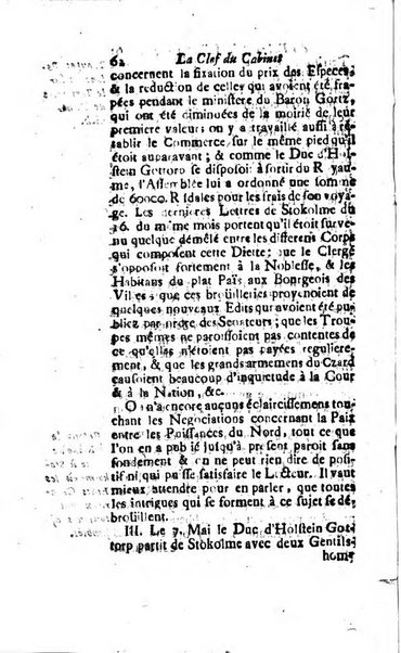 La clef du cabinet des princes de l'Europe ou recueil historique et politique sur les matières du tems