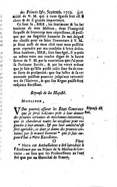 La clef du cabinet des princes de l'Europe ou recueil historique et politique sur les matières du tems