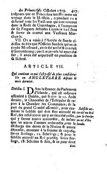 La clef du cabinet des princes de l'Europe ou recueil historique et politique sur les matières du tems