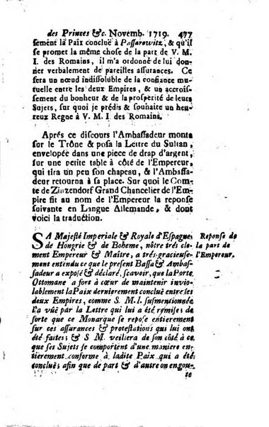 La clef du cabinet des princes de l'Europe ou recueil historique et politique sur les matières du tems