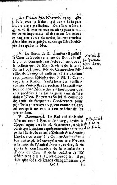 La clef du cabinet des princes de l'Europe ou recueil historique et politique sur les matières du tems