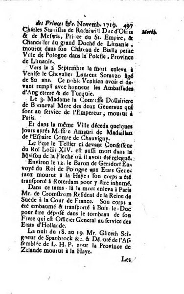 La clef du cabinet des princes de l'Europe ou recueil historique et politique sur les matières du tems