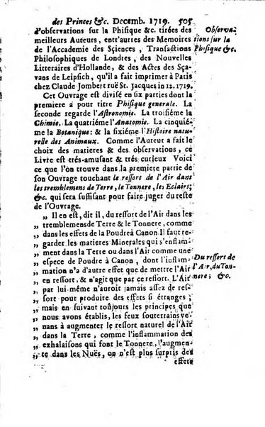 La clef du cabinet des princes de l'Europe ou recueil historique et politique sur les matières du tems