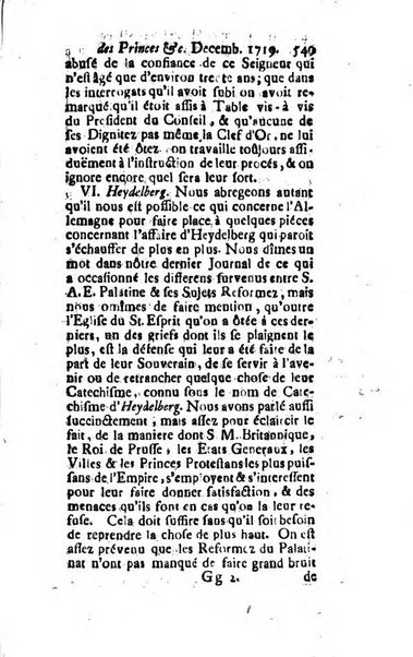 La clef du cabinet des princes de l'Europe ou recueil historique et politique sur les matières du tems