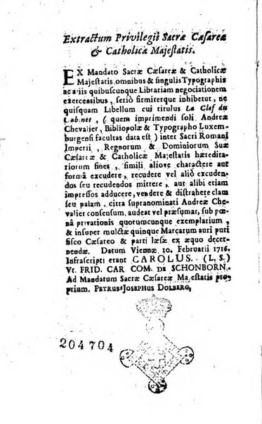 La clef du cabinet des princes de l'Europe ou recueil historique et politique sur les matières du tems