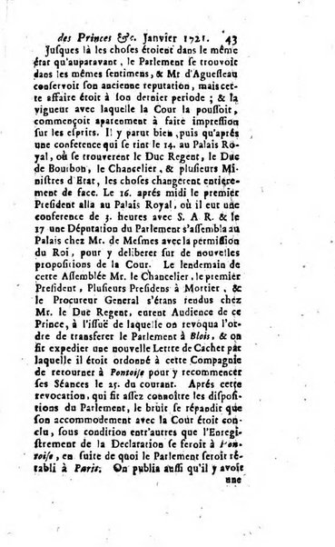 La clef du cabinet des princes de l'Europe ou recueil historique et politique sur les matières du tems