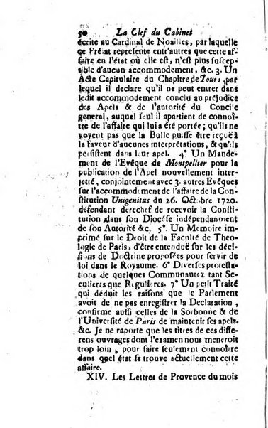 La clef du cabinet des princes de l'Europe ou recueil historique et politique sur les matières du tems