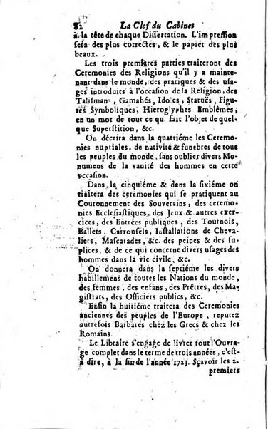 La clef du cabinet des princes de l'Europe ou recueil historique et politique sur les matières du tems