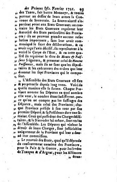 La clef du cabinet des princes de l'Europe ou recueil historique et politique sur les matières du tems