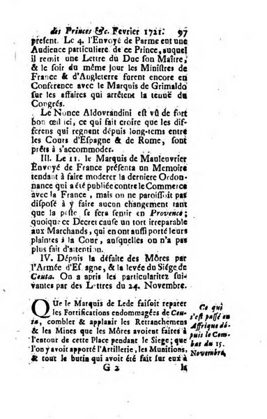 La clef du cabinet des princes de l'Europe ou recueil historique et politique sur les matières du tems