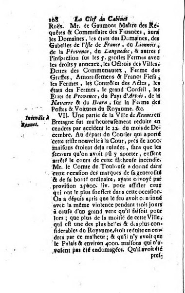 La clef du cabinet des princes de l'Europe ou recueil historique et politique sur les matières du tems