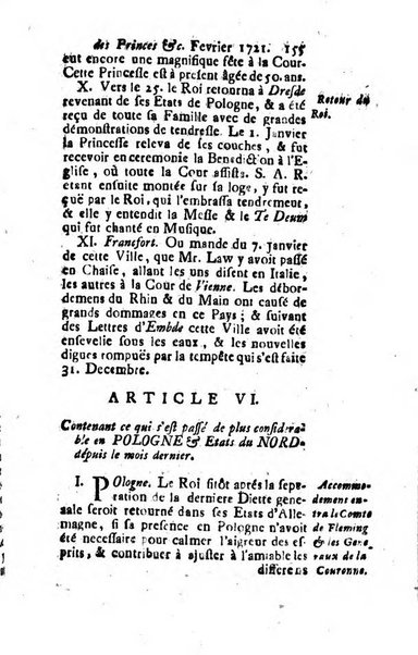 La clef du cabinet des princes de l'Europe ou recueil historique et politique sur les matières du tems