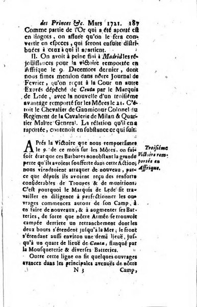 La clef du cabinet des princes de l'Europe ou recueil historique et politique sur les matières du tems