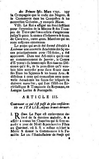 La clef du cabinet des princes de l'Europe ou recueil historique et politique sur les matières du tems