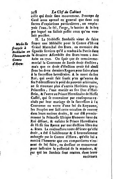 La clef du cabinet des princes de l'Europe ou recueil historique et politique sur les matières du tems