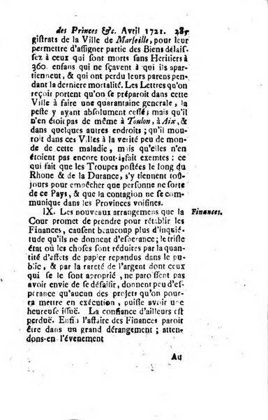 La clef du cabinet des princes de l'Europe ou recueil historique et politique sur les matières du tems