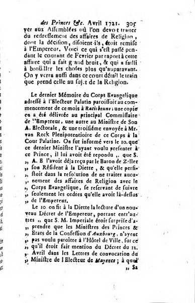 La clef du cabinet des princes de l'Europe ou recueil historique et politique sur les matières du tems