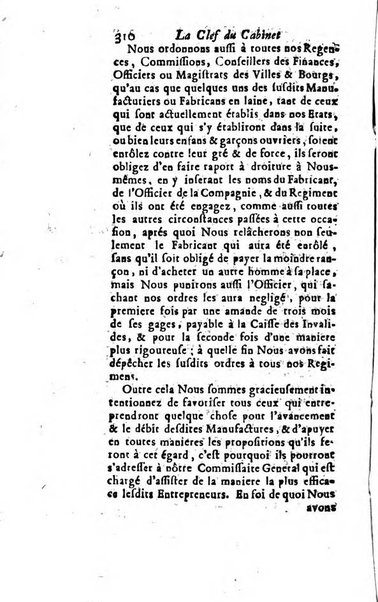 La clef du cabinet des princes de l'Europe ou recueil historique et politique sur les matières du tems