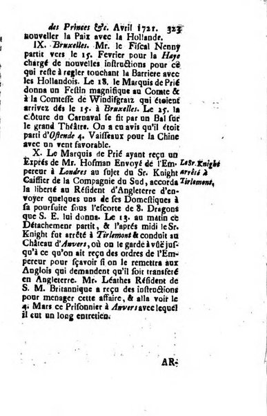 La clef du cabinet des princes de l'Europe ou recueil historique et politique sur les matières du tems