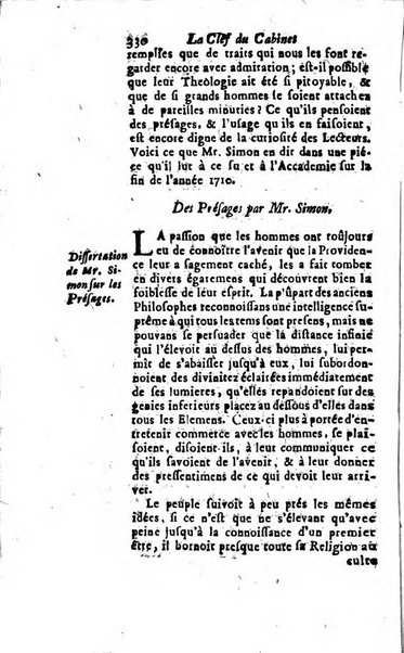 La clef du cabinet des princes de l'Europe ou recueil historique et politique sur les matières du tems