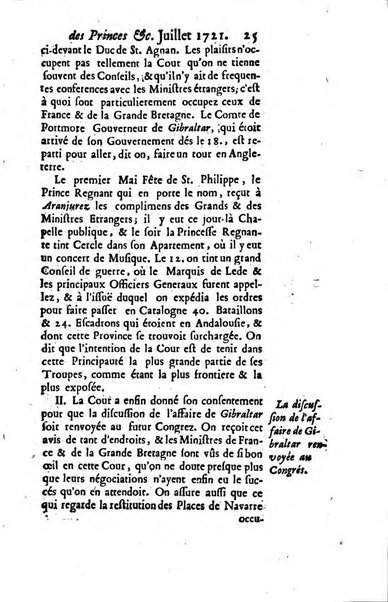 La clef du cabinet des princes de l'Europe ou recueil historique et politique sur les matières du tems