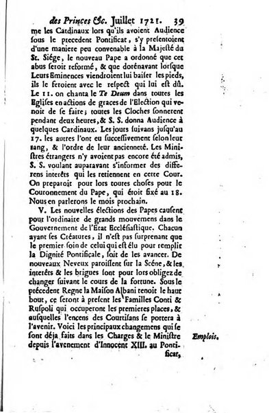 La clef du cabinet des princes de l'Europe ou recueil historique et politique sur les matières du tems