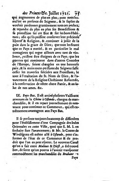 La clef du cabinet des princes de l'Europe ou recueil historique et politique sur les matières du tems