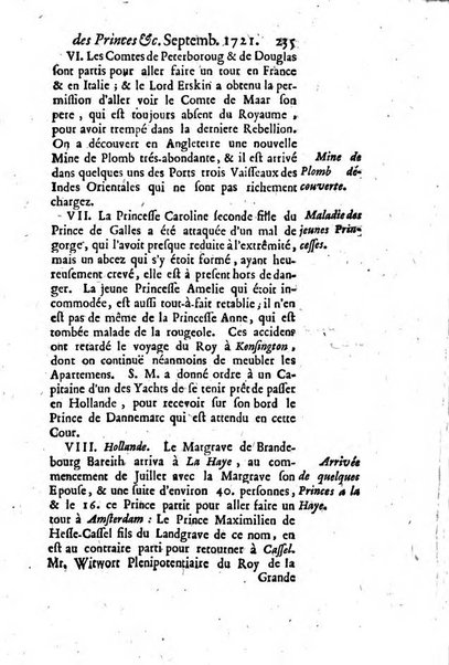 La clef du cabinet des princes de l'Europe ou recueil historique et politique sur les matières du tems