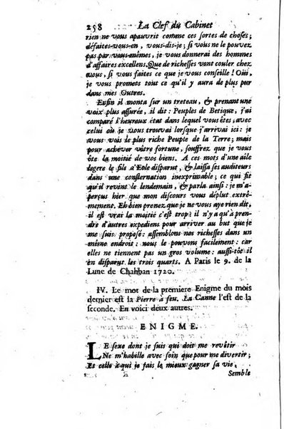 La clef du cabinet des princes de l'Europe ou recueil historique et politique sur les matières du tems