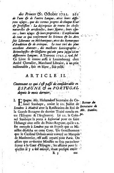 La clef du cabinet des princes de l'Europe ou recueil historique et politique sur les matières du tems