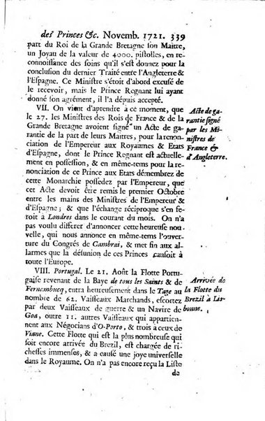 La clef du cabinet des princes de l'Europe ou recueil historique et politique sur les matières du tems