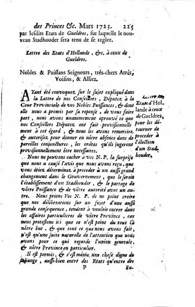 La clef du cabinet des princes de l'Europe ou recueil historique et politique sur les matières du tems