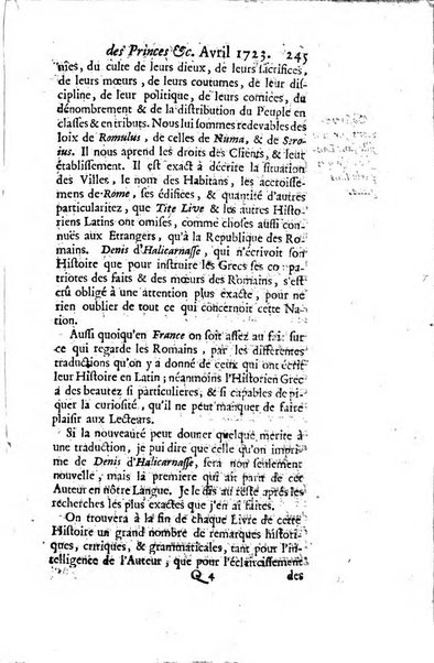 La clef du cabinet des princes de l'Europe ou recueil historique et politique sur les matières du tems