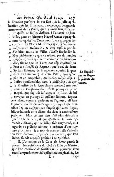 La clef du cabinet des princes de l'Europe ou recueil historique et politique sur les matières du tems