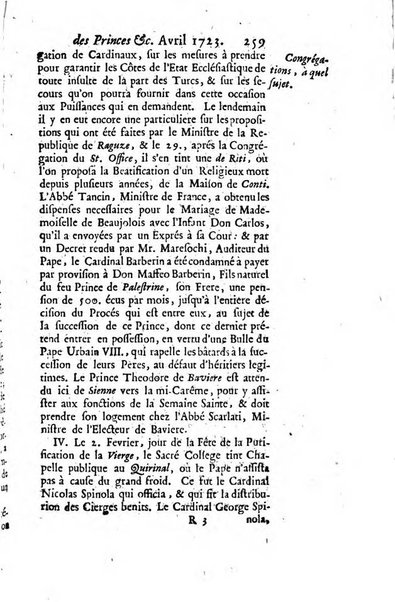 La clef du cabinet des princes de l'Europe ou recueil historique et politique sur les matières du tems