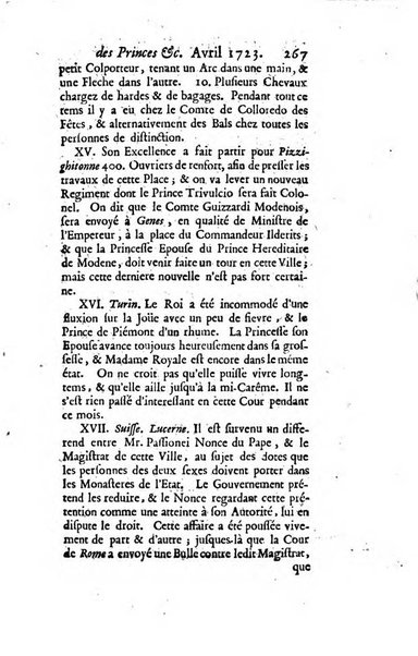 La clef du cabinet des princes de l'Europe ou recueil historique et politique sur les matières du tems