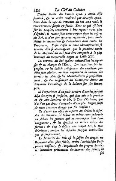 La clef du cabinet des princes de l'Europe ou recueil historique et politique sur les matières du tems