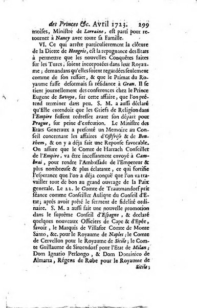 La clef du cabinet des princes de l'Europe ou recueil historique et politique sur les matières du tems